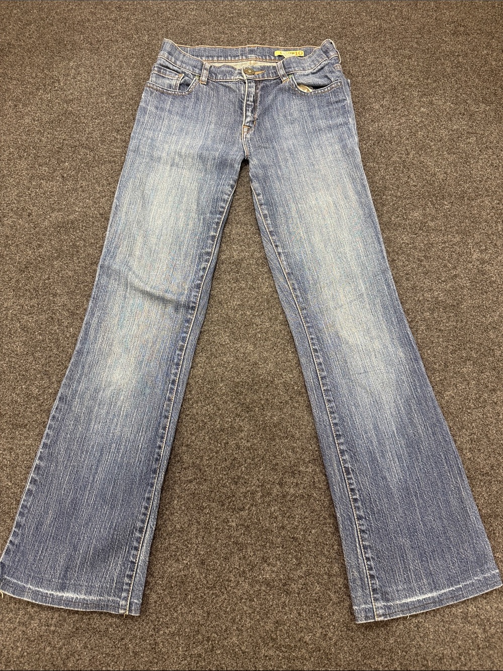 Women's Light Blue Flare Jeans - Wide Leg Denim